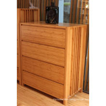 Customize Bamboo Four Chest of Drawer / Drawer Dresser